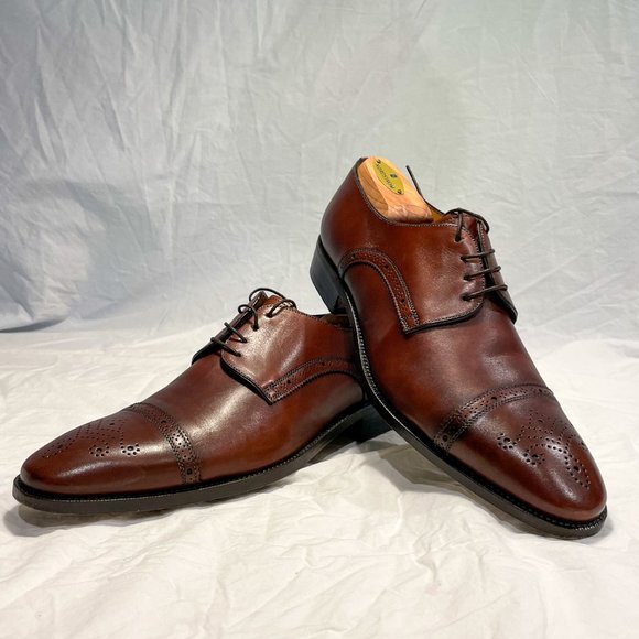 Santoni Men\'s Leather Lace Ups main image 4